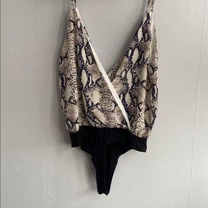 Snakeskin Bodysuit